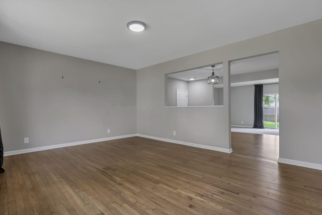 3171 Haskell Dr, Columbus, OH 43219 - empty room with wood-type flooring