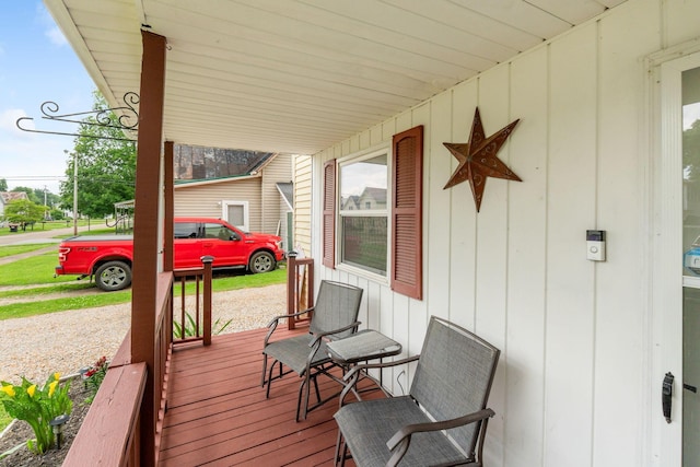 115 Maple Ave, Utica, OH 43080 - view of deck