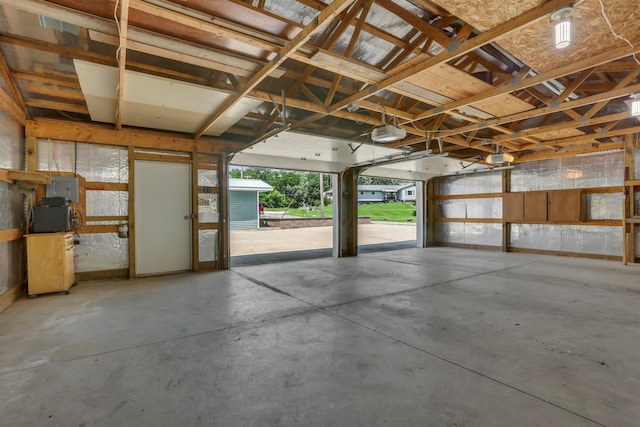 522 S Main St, New Lexington, OH 43764 - garage with a garage door opener