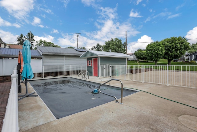 522 S Main St, New Lexington, OH 43764 - view of pool with a patio area
