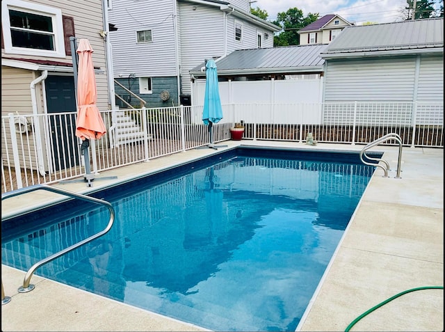 522 S Main St, New Lexington, OH 43764 - view of pool featuring a fenced backyard