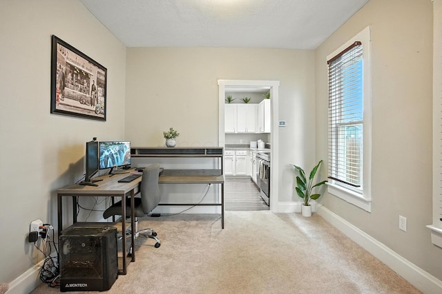 628 Reinhard Ave, Columbus, OH 43206 - carpeted office space with plenty of natural light