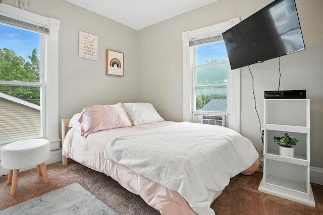 628 Reinhard Ave, Columbus, OH 43206 - carpeted bedroom with cooling unit