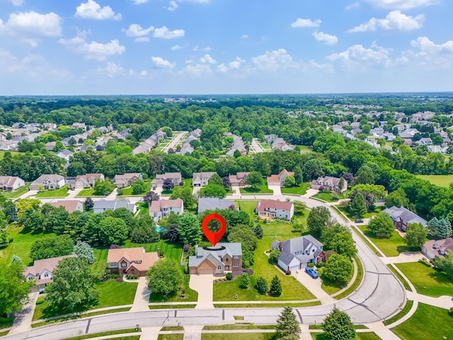 13191 Brandon Cir, Pickerington, OH 43147 - aerial perspective of suburban area