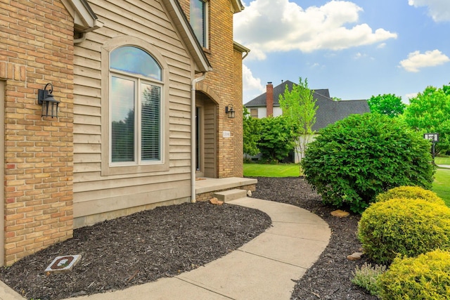 13191 Brandon Cir, Pickerington, OH 43147 - view of home's exterior with brick siding
