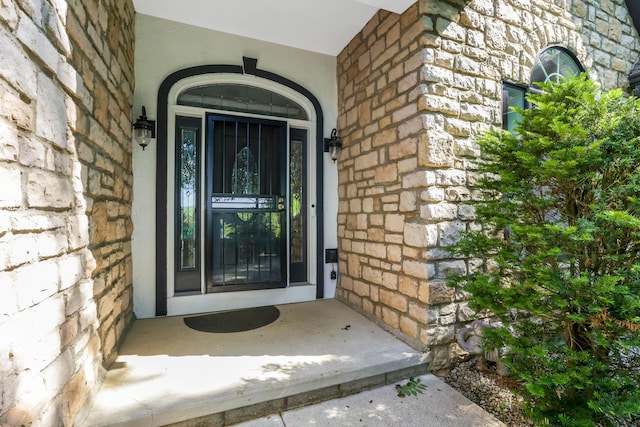 1800 Lynnbrook Ct, Orient, OH 43146 - property entrance with stone siding