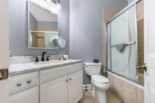 1800 Lynnbrook Ct, Orient, OH 43146 - full bath with tile patterned flooring, tiled shower / bath, and vanity