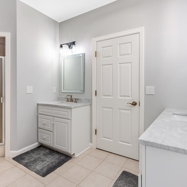 1800 Lynnbrook Ct, Orient, OH 43146 - bathroom featuring vanity and tile patterned flooring