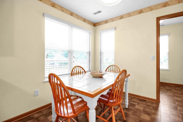 6817 Riding Trail Dr, Canal Winchester, OH 43110 - dining area featuring healthy amount of natural light
