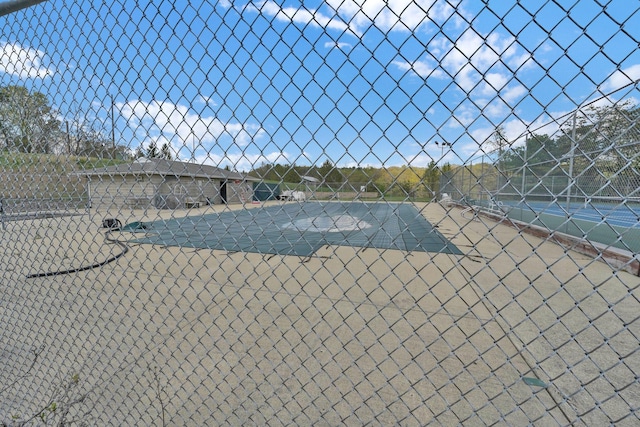 1607 Kato Ln, Sugar Grove, OH 43155 - view of swimming pool featuring a tennis court