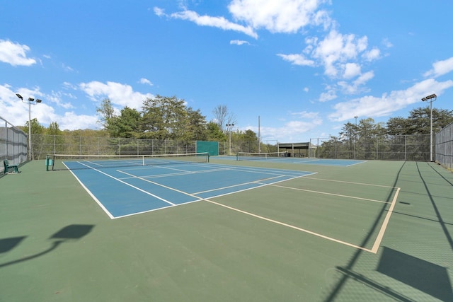 1607 Kato Ln, Sugar Grove, OH 43155 - view of tennis court featuring community basketball court