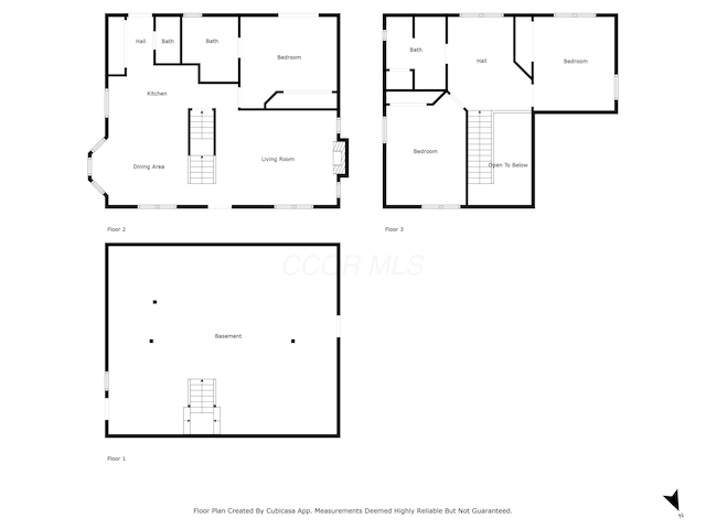 1607 Kato Ln, Sugar Grove, OH 43155 - view of floor plan / room layout