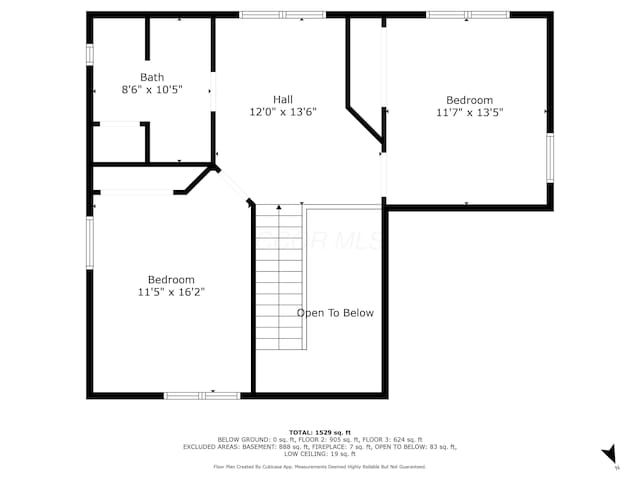 1607 Kato Ln, Sugar Grove, OH 43155 - view of floor plan / room layout