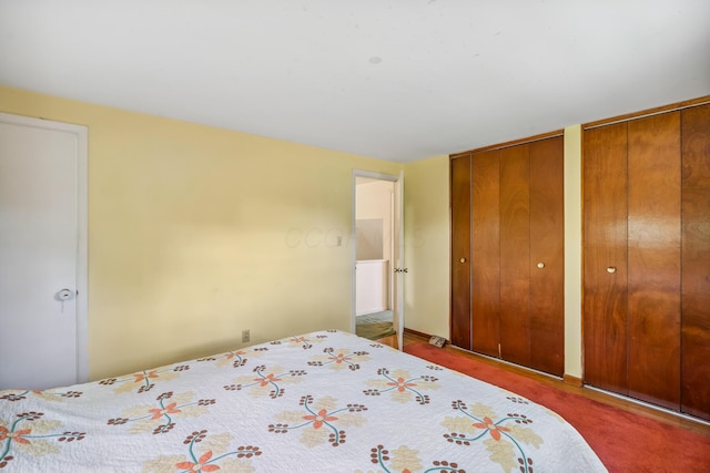 6750 Schreiner St E, Worthington, OH 43085 - carpeted bedroom with two closets