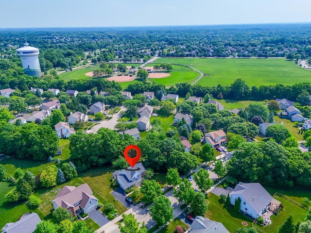 7672 Tullymore Dr, Dublin, OH 43016 - aerial view of residential area