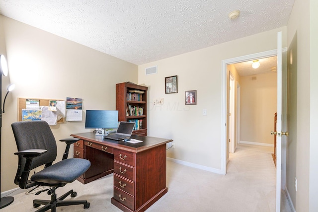 7672 Tullymore Dr, Dublin, OH 43016 - office featuring light carpet and a textured ceiling