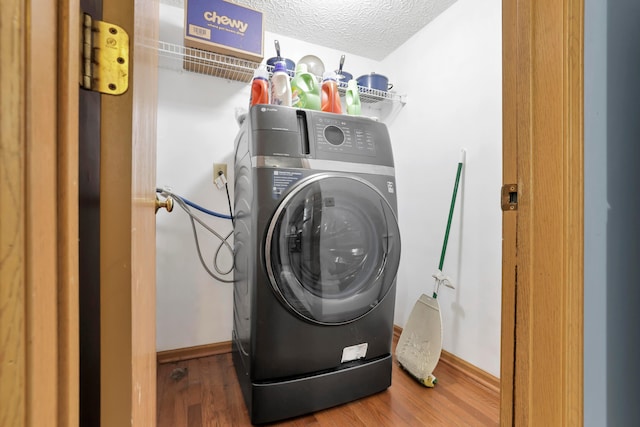 3490 Blendon Bend Way, Columbus, OH 43231 - washroom featuring washer / clothes dryer and wood finished floors