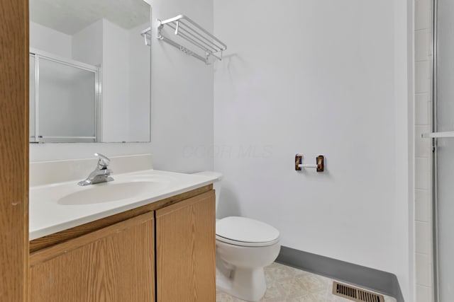 3490 Blendon Bend Way, Columbus, OH 43231 - bathroom with a shower with shower door and vanity