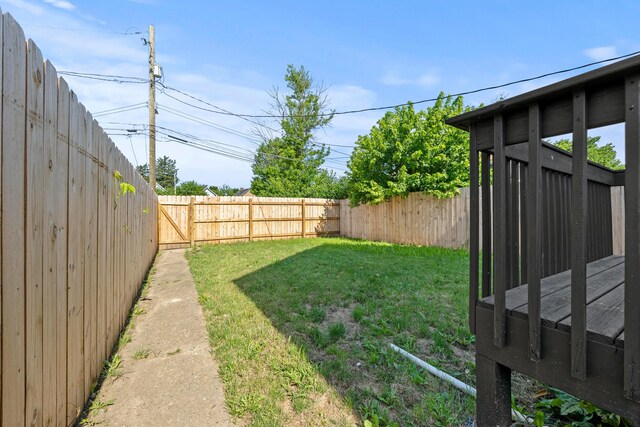 1765 S 8th St, Columbus, OH 43207 - view of fenced backyard