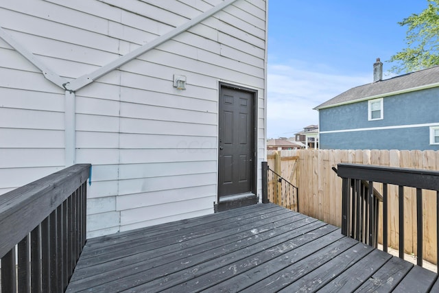 1765 S 8th St, Columbus, OH 43207 - view of wooden terrace