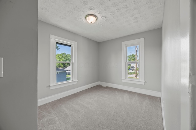 1765 S 8th St, Columbus, OH 43207 - carpeted spare room featuring plenty of natural light and a textured ceiling
