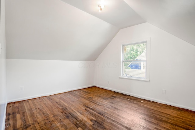 1717 Audrey Rd, Columbus, OH 43224 - bonus room with hardwood / wood-style floors and lofted ceiling