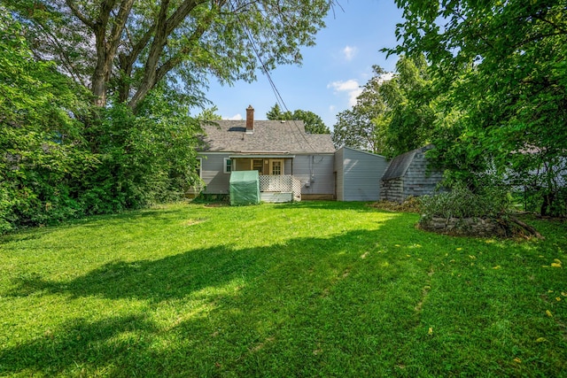 1717 Audrey Rd, Columbus, OH 43224 - view of green lawn