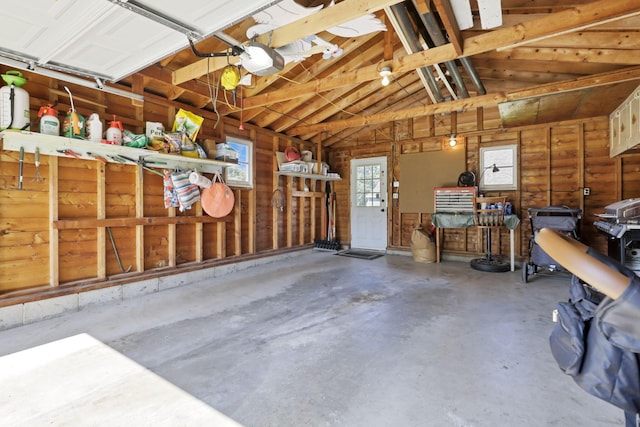 718 Harding Ave, Lancaster, OH 43130 - garage featuring a garage door opener