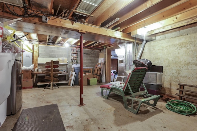 11620 Highland Park, Logan, OH 43138 - view of unfinished below grade area