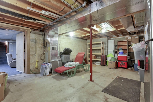 11620 Highland Park, Logan, OH 43138 - view of unfinished below grade area