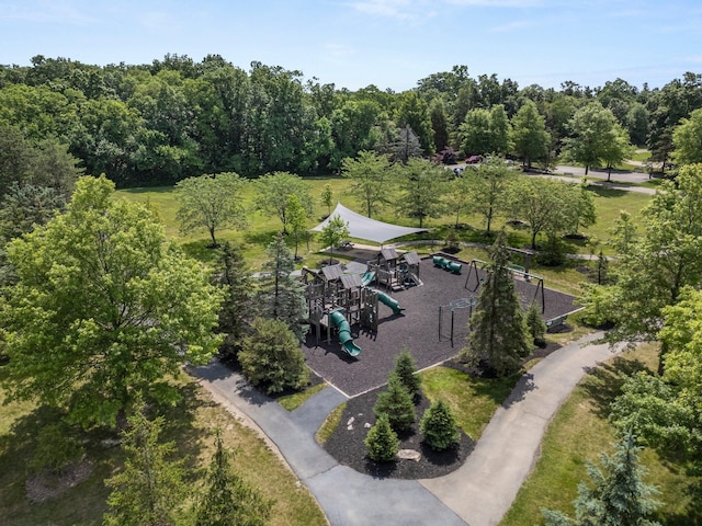 5720 Loch Maree Ct, Dublin, OH 43017 - aerial overview of property's location