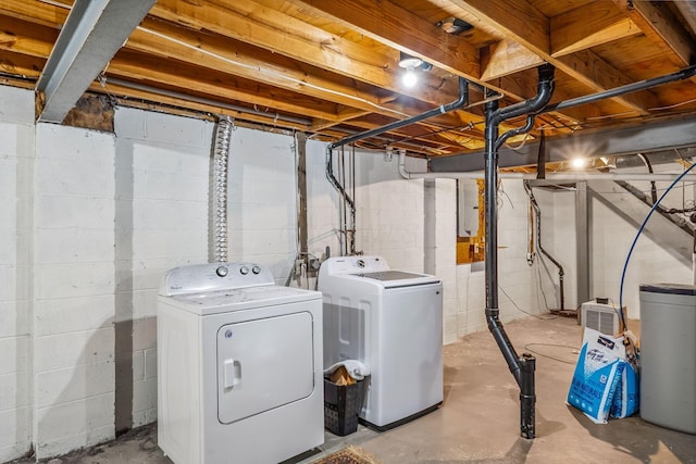 4905 Mckenna Ct, Columbus, OH 43221 - washroom with separate washer and dryer
