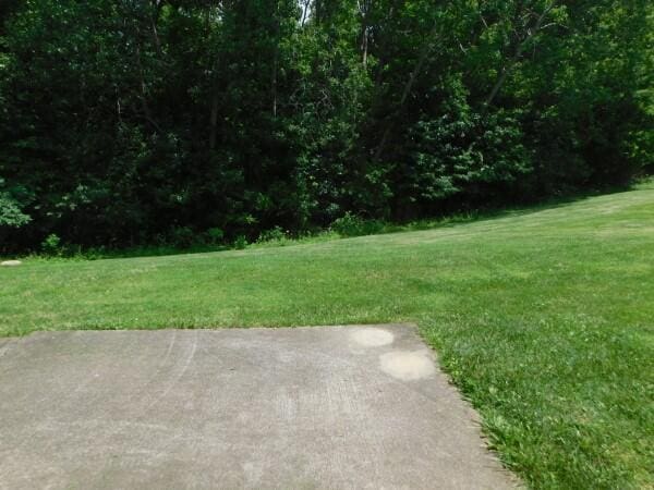 7670 Zwickle Rd, Logan, OH 43138 - view of green lawn featuring a patio area
