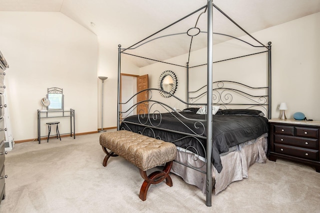 281 Inah Ave, Columbus, OH 43228 - bedroom featuring carpet flooring and lofted ceiling