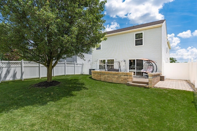 281 Inah Ave, Columbus, OH 43228 - back of property with a fenced backyard