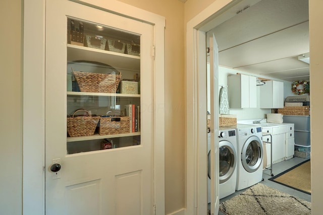 162 Watt St, Circleville, OH 43113 - washroom with cabinet space and washer and dryer