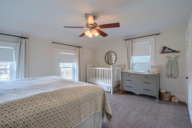 162 Watt St, Circleville, OH 43113 - bedroom featuring carpet flooring and ceiling fan