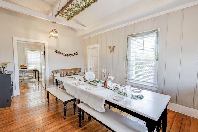 100 E Ohio Ave, Mount Vernon, OH 43050 - dining room with light wood-style flooring and a chandelier