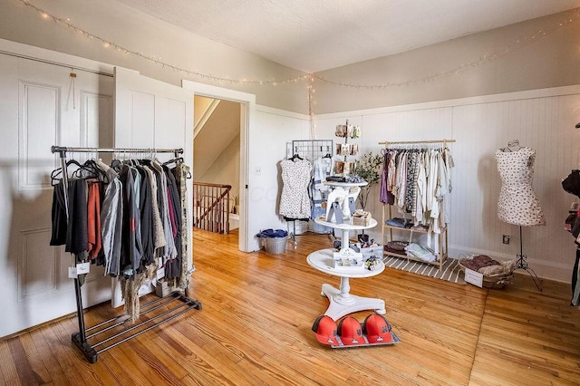 100 E Ohio Ave, Mount Vernon, OH 43050 - walk in closet with wood finished floors