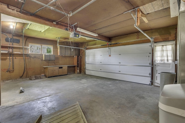 1080 Coonpath Rd NW, Lancaster, OH 43130 - garage featuring a garage door opener
