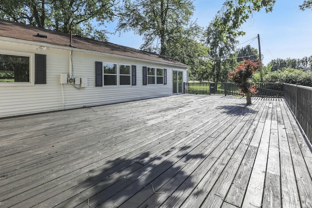 1080 Coonpath Rd NW, Lancaster, OH 43130 - view of wooden deck