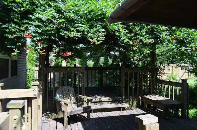 72 Rockwell Way, Worthington, OH 43085 - view of wooden terrace
