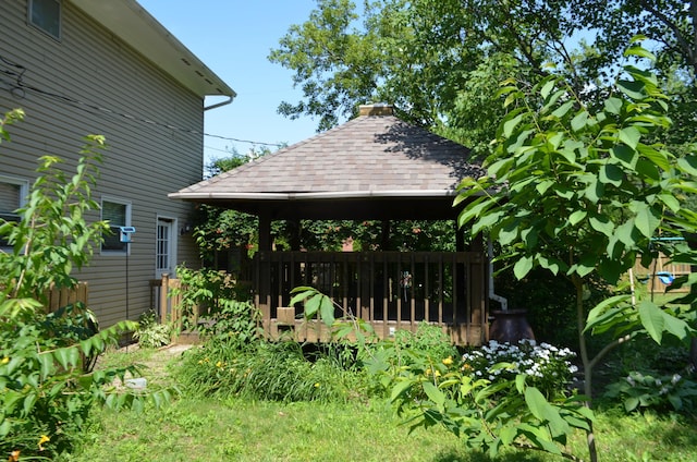 72 Rockwell Way, Worthington, OH 43085 - view of yard with a gazebo
