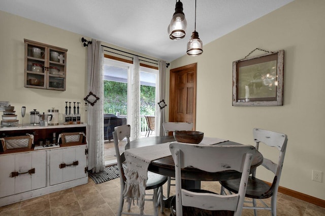 4619 Spring Hill Rd, Heath, OH 43056 - tiled dining space featuring baseboards