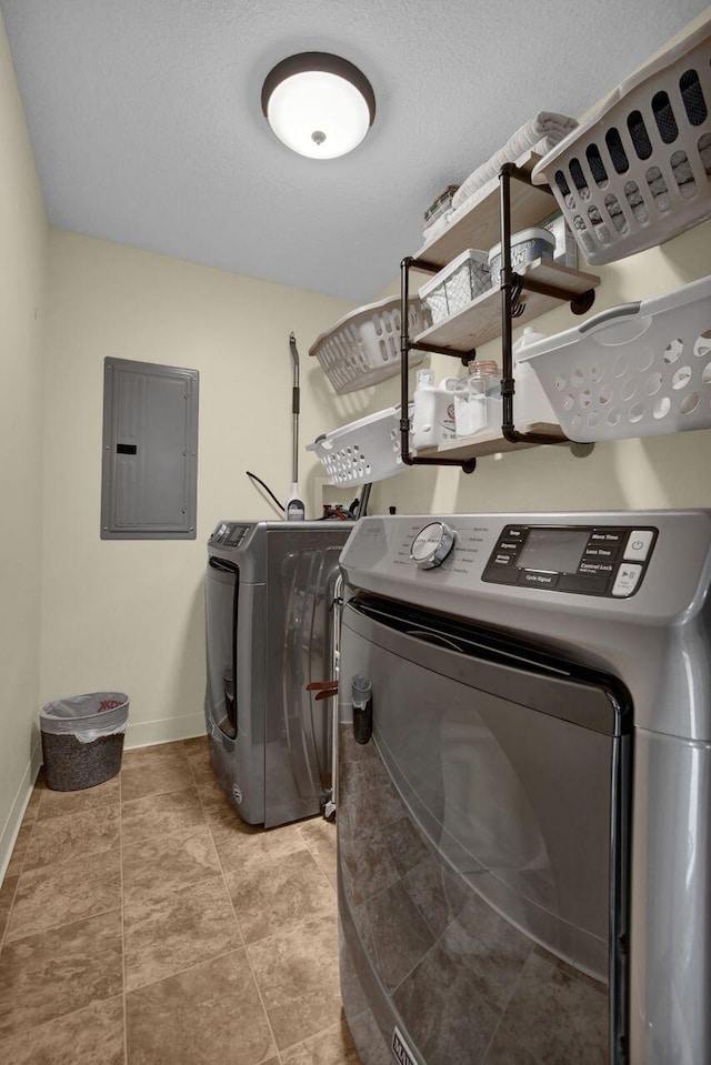 4619 Spring Hill Rd, Heath, OH 43056 - laundry room featuring independent washer and dryer and electric panel