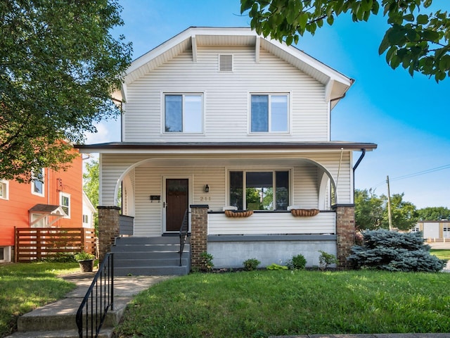 211 E Jenkins Ave, Columbus, OH 43207 - view of front of home with covered porch