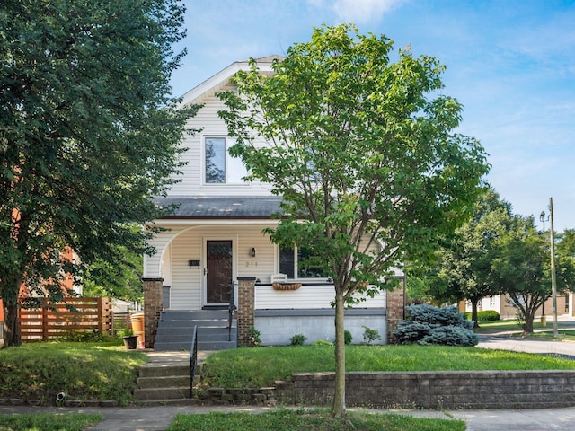 211 E Jenkins Ave, Columbus, OH 43207 - view of front of home with covered porch