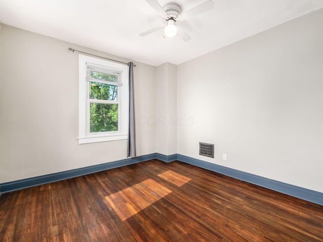 211 E Jenkins Ave, Columbus, OH 43207 - unfurnished room featuring wood finished floors and a ceiling fan
