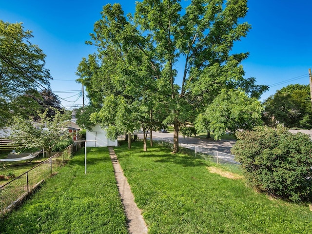 211 E Jenkins Ave, Columbus, OH 43207 - view of fenced backyard