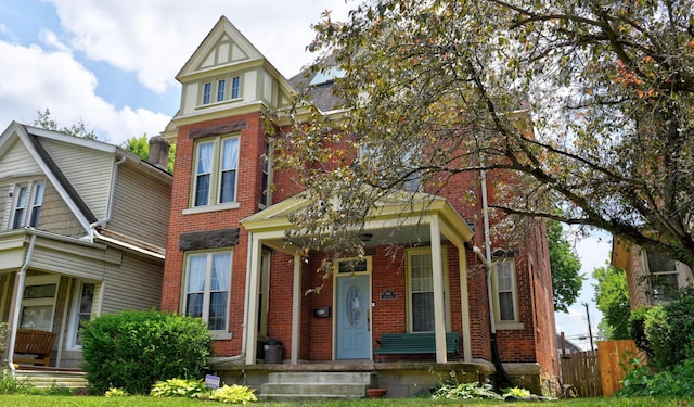 1447 Fair Ave, Columbus, OH 43205 - view of front of property with brick siding and covered porch